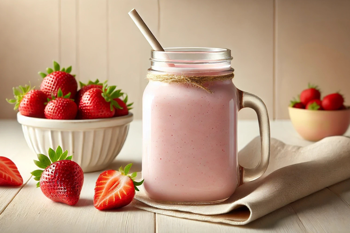 Smoothie s konopným proteinem